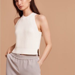 Aritzia Wilfred Crevier Knit Top